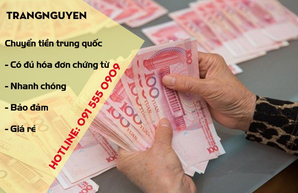 Chuyển tiền qua Trung Quốc nhanh gọn giá rẻ